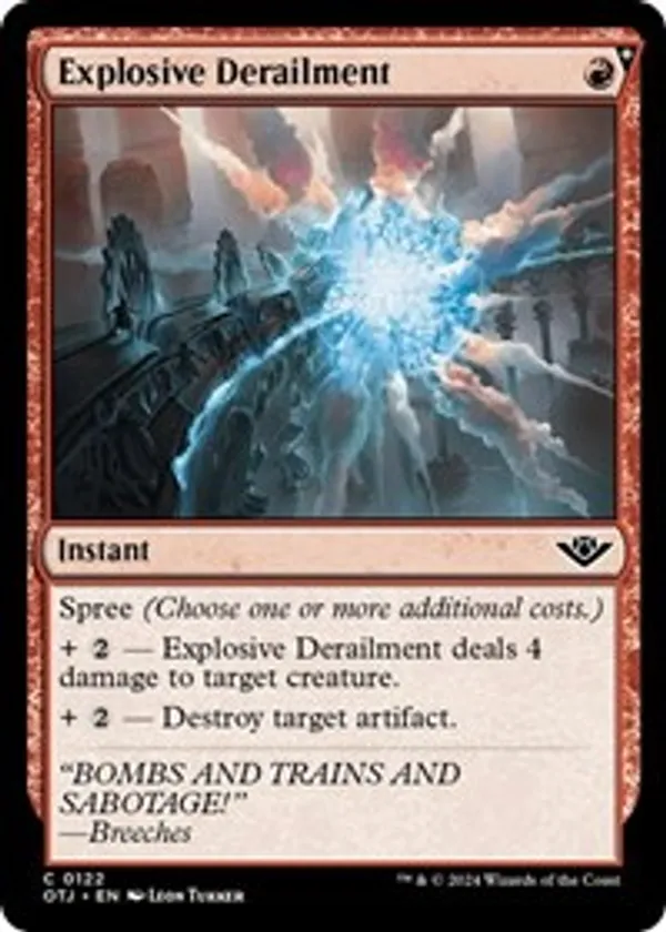 Explosive Derailment (Foil)