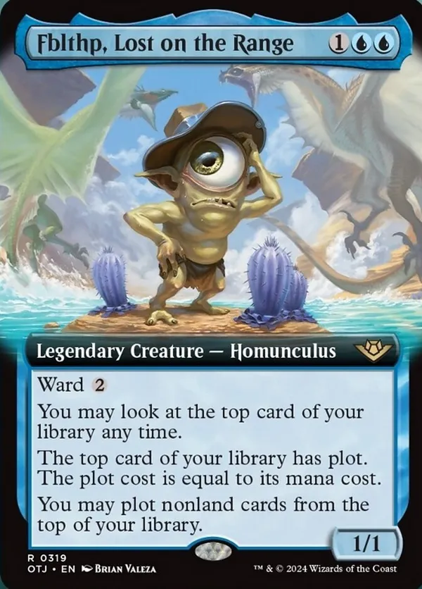 Fblthp, Lost on the Range (Extended Art) (Foil)