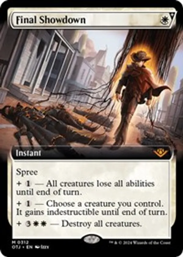 Final Showdown (Extended Art) (Foil)
