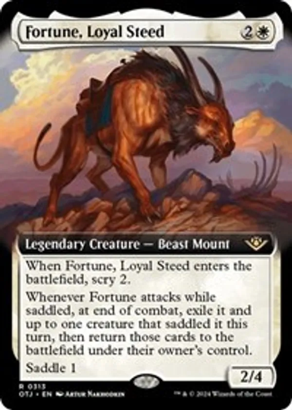 Fortune, Loyal Steed (Extended Art) (Foil)