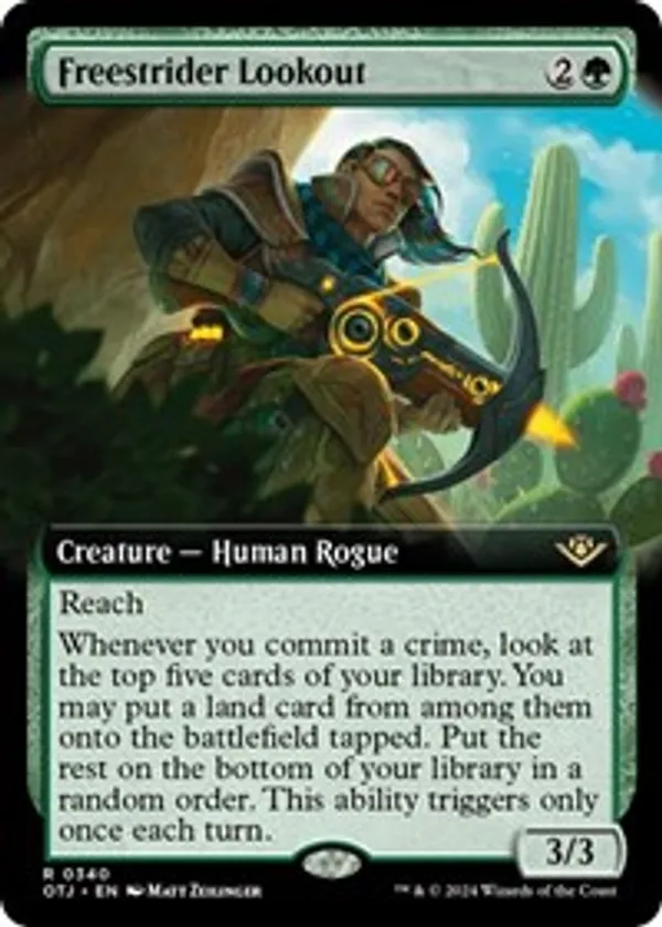 Freestrider Lookout (Extended Art) (Foil)