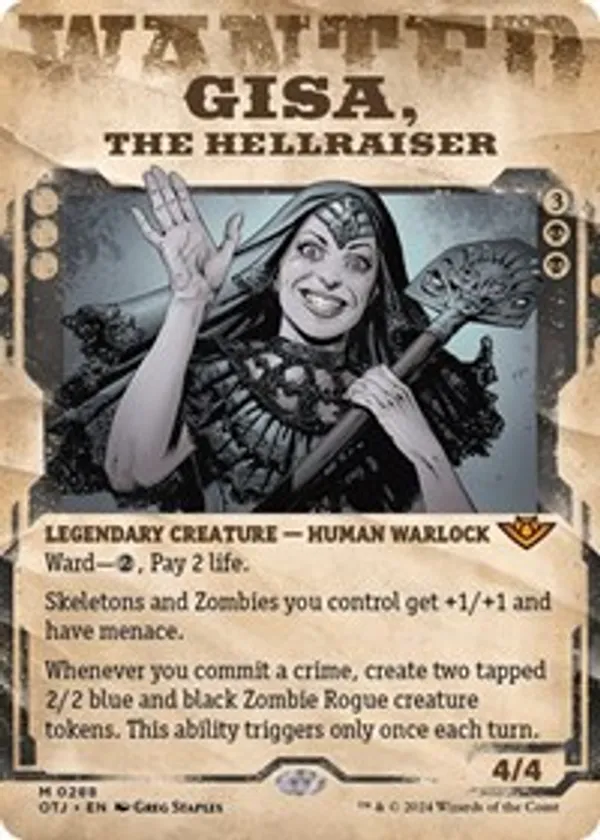 Gisa, the Hellraiser (Showcase) (Foil)
