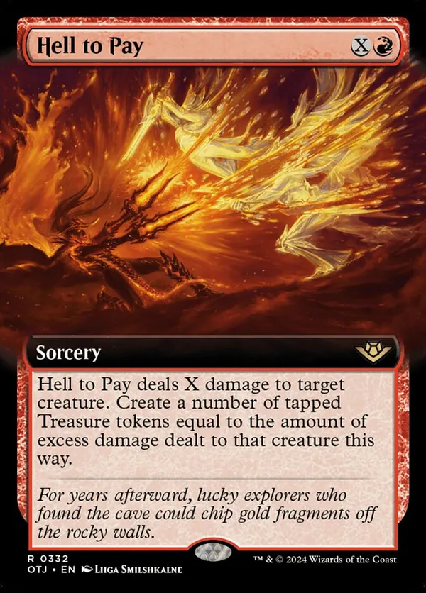Hell to Pay (Extended Art) (Foil)