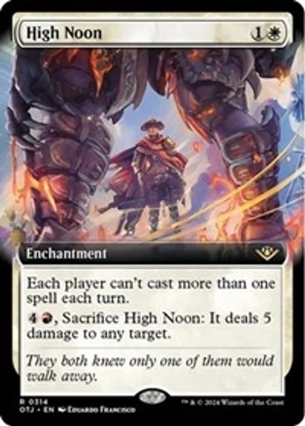 High Noon (Extended Art) (Foil)