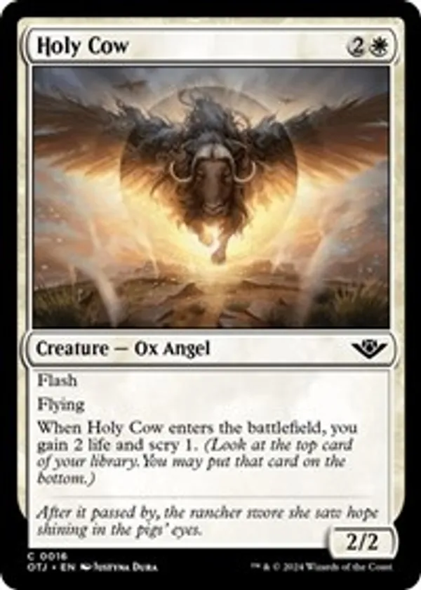 Holy Cow (Foil)