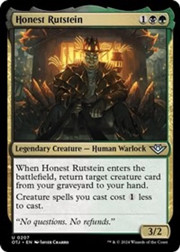 Honest Rutstein (Foil)
