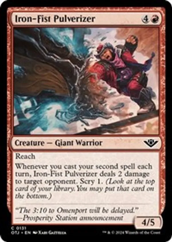 Iron-Fist Pulverizer (Foil)