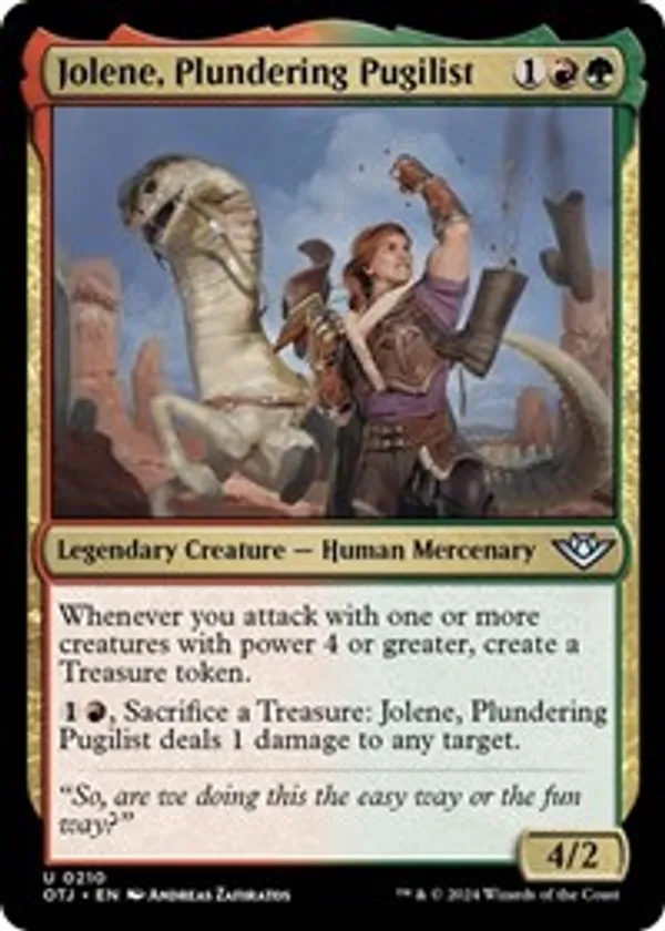 Jolene, Plundering Pugilist (Foil)