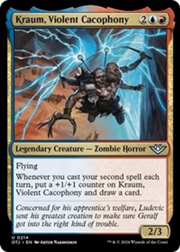 Kraum, Violent Cacophony (Foil)
