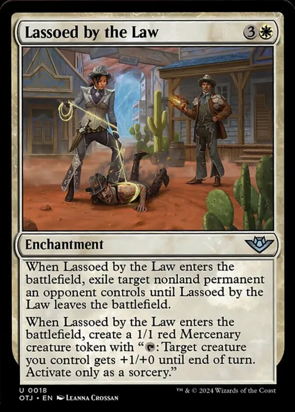 Lassoed by the Law (Foil)