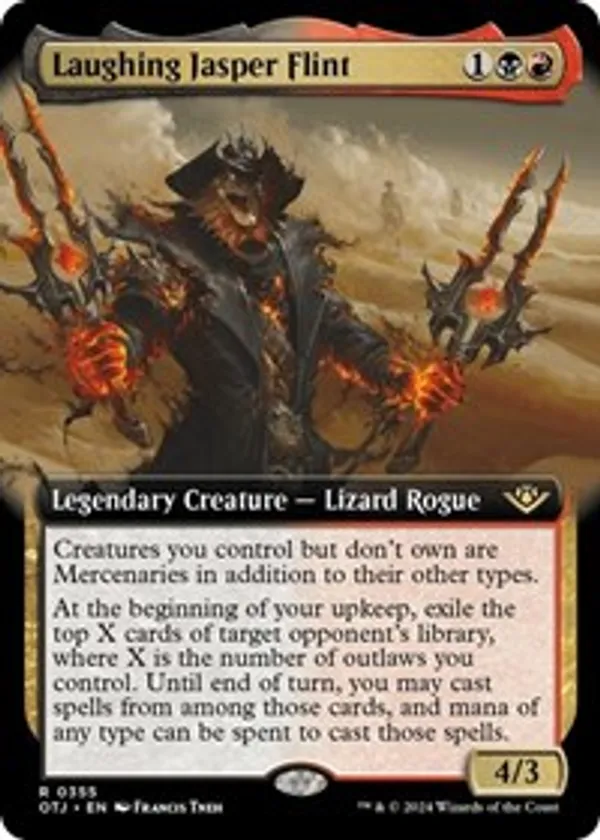 Laughing Jasper Flint (Extended Art) (Foil)
