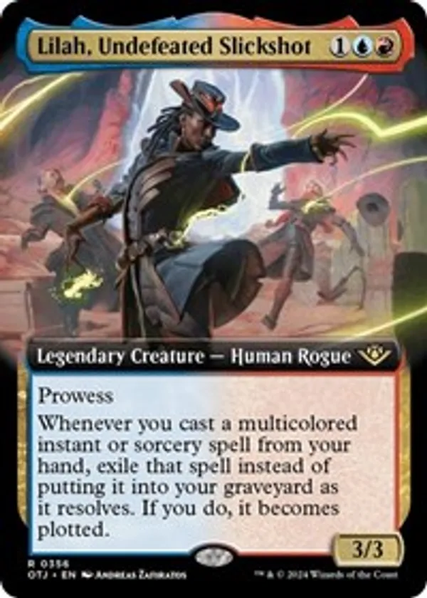 Lilah, Undefeated Slickshot (Extended Art) (Foil)