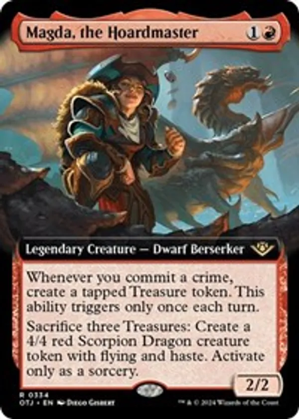 Magda, the Hoardmaster (Extended Art) (Foil)