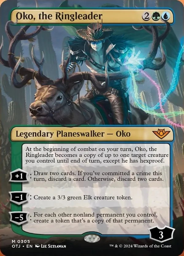 Oko, the Ringleader (Borderless) (Foil)
