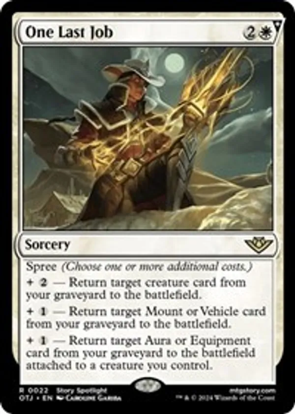 One Last Job (Foil)