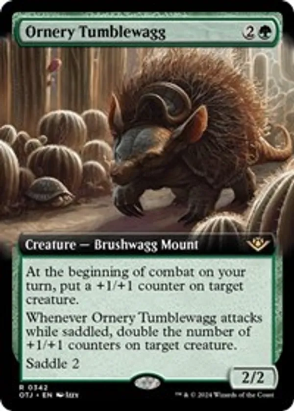 Ornery Tumblewagg (Extended Art) (Foil)
