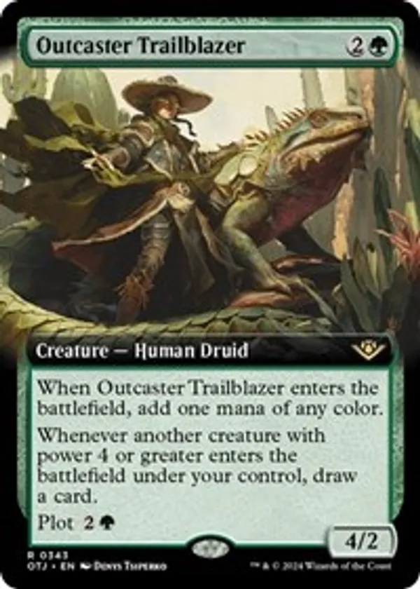 Outcaster Trailblazer (Extended Art) (Foil)
