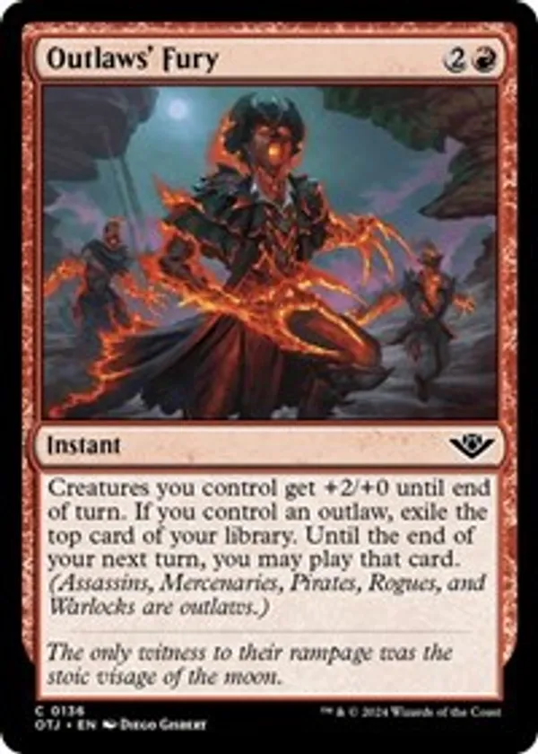 Outlaws' Fury (Foil)