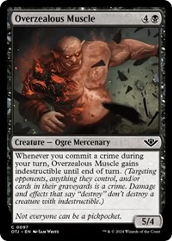 Overzealous Muscle (Foil)
