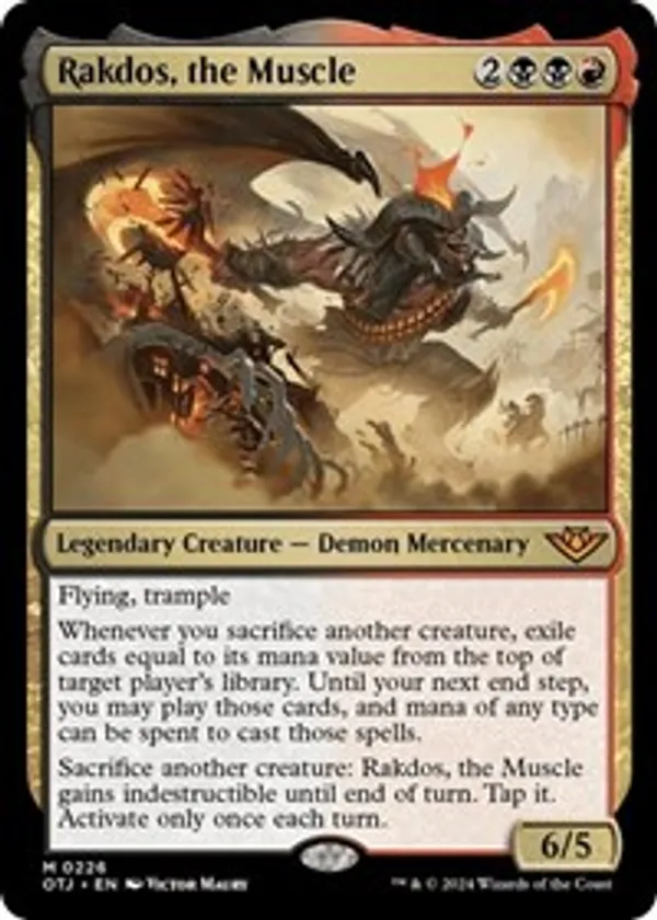 Rakdos, the Muscle (Foil)