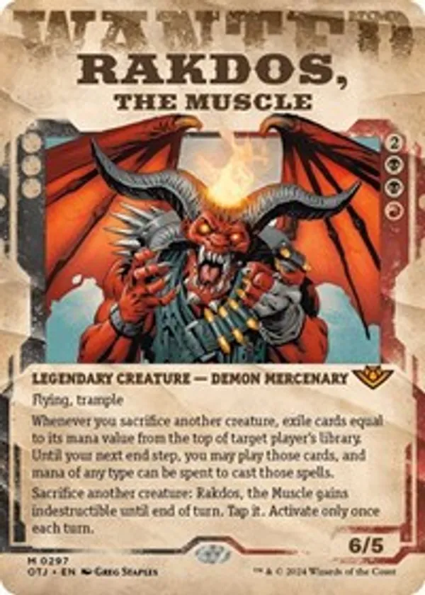 Rakdos, the Muscle (Showcase) (Foil)