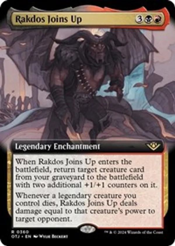 Rakdos Joins Up (Extended Art) (Foil)