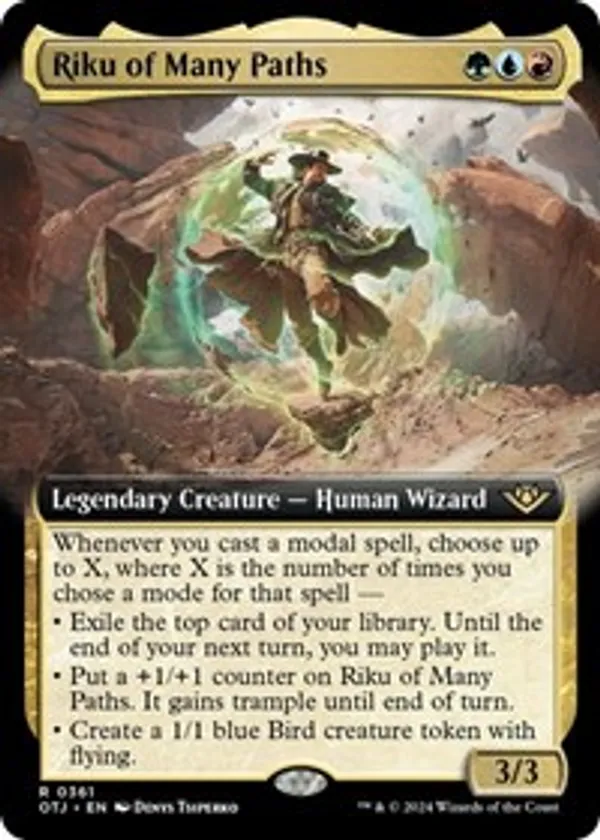 Riku of Many Paths (Extended Art) (Foil)