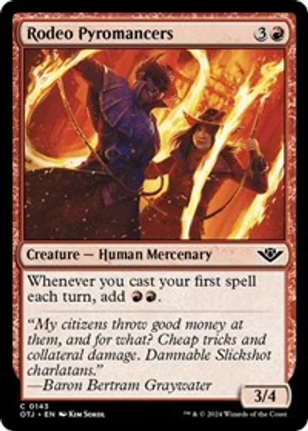 Rodeo Pyromancers (Foil)