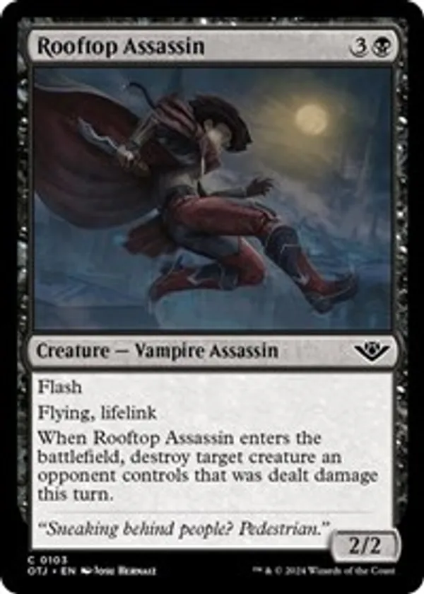 Rooftop Assassin (Foil)