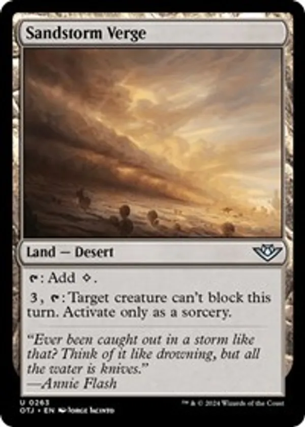 Sandstorm Verge (Foil)