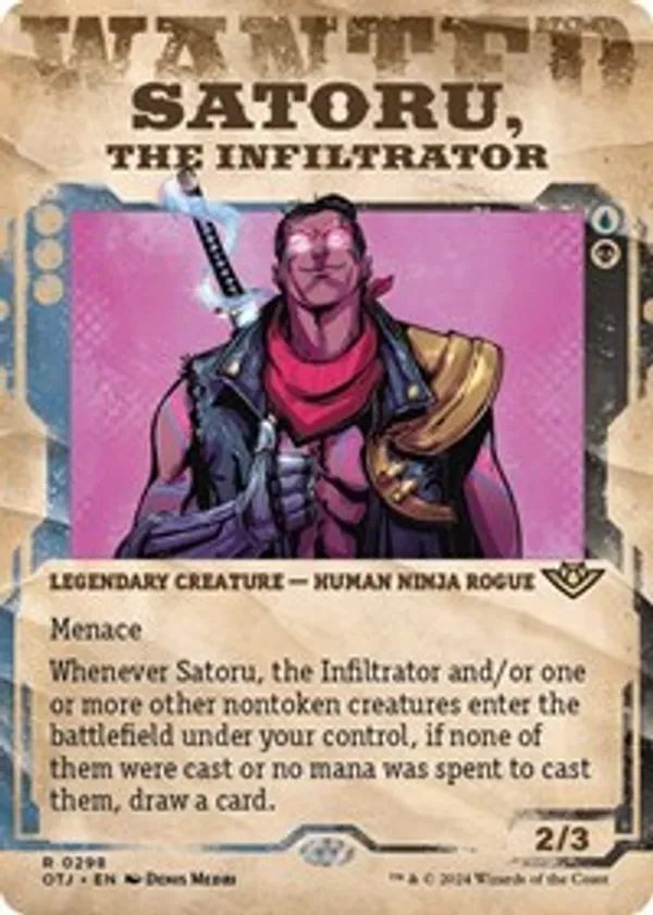 Satoru, the Infiltrator (Showcase) (Foil)