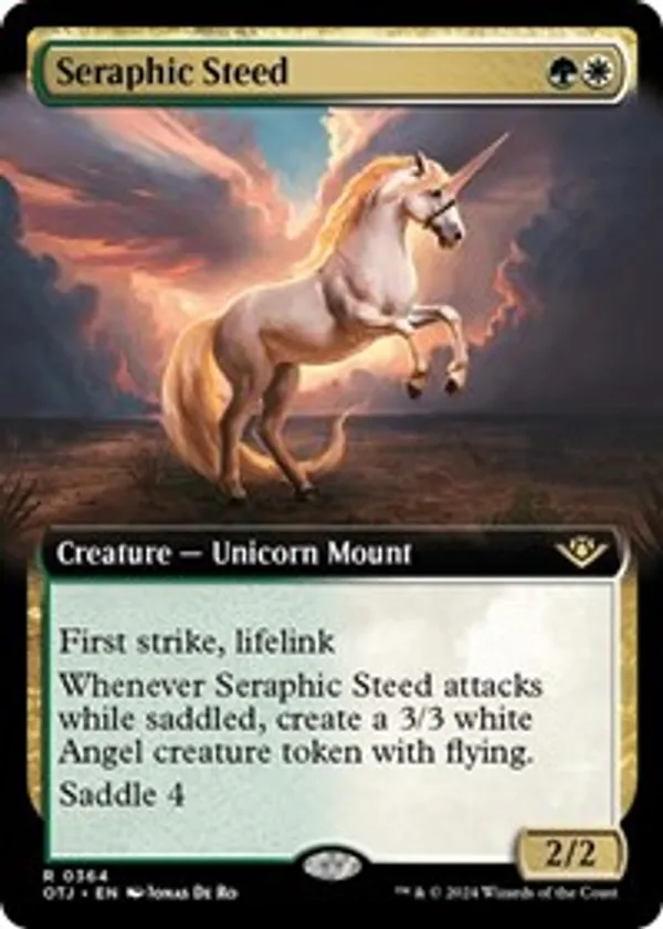 Seraphic Steed (Extended Art) (Foil)