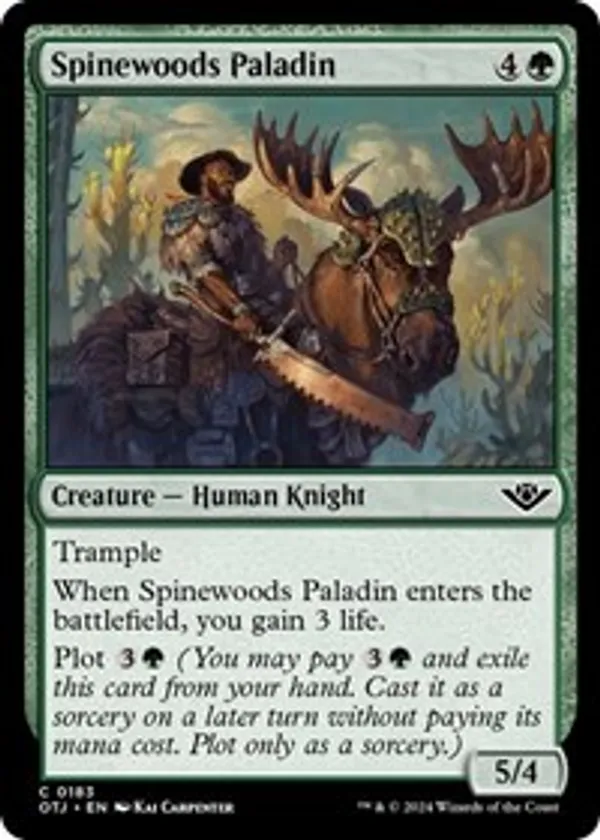 Spinewoods Paladin (Foil)