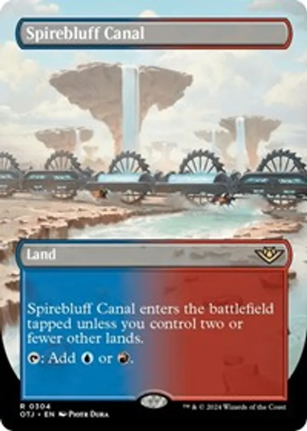 Spirebluff Canal (Borderless) (Foil)