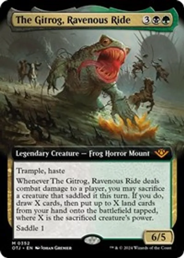 The Gitrog, Ravenous Ride (Extended Art) (Foil)
