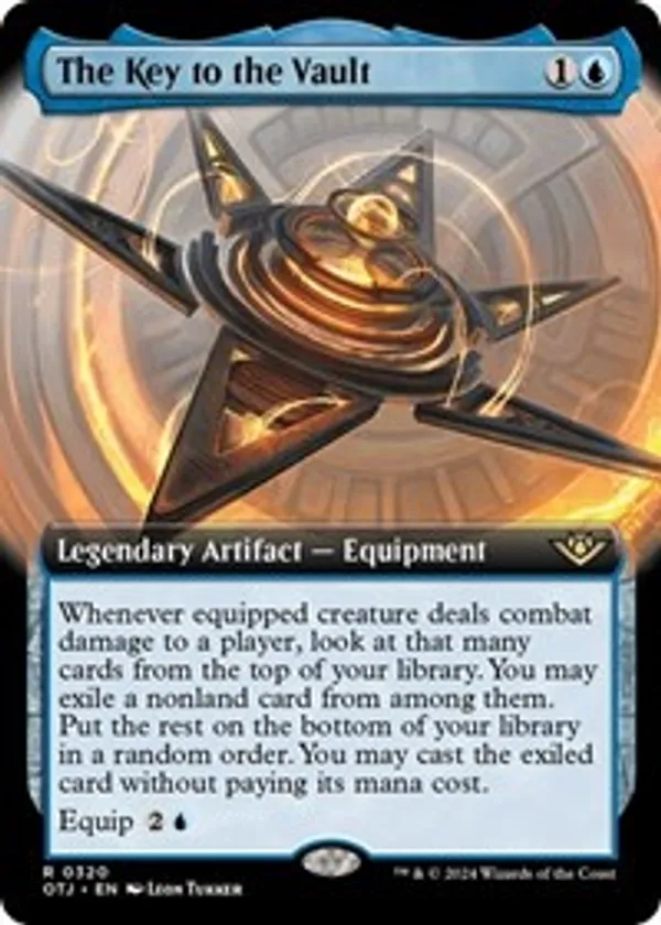 The Key to the Vault (Extended Art) (Foil)