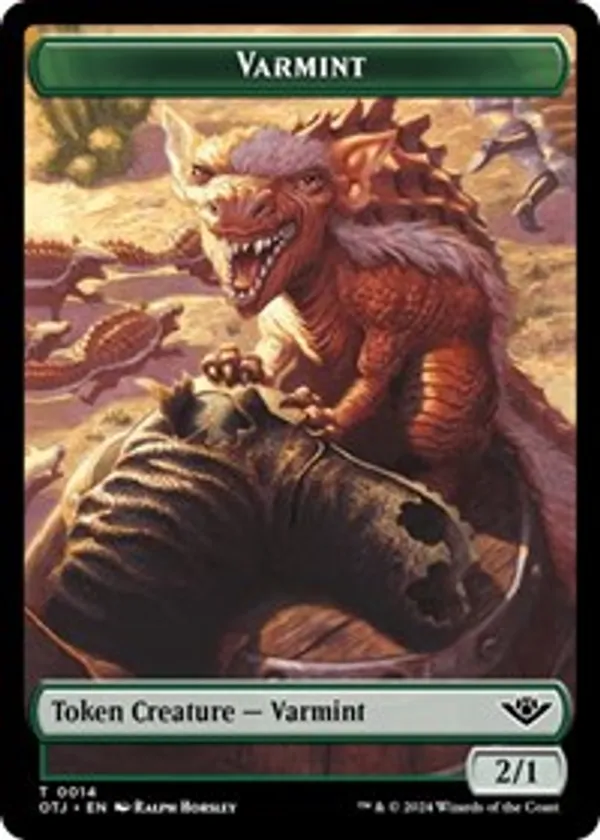 Varmint // Plot Double-Sided Token