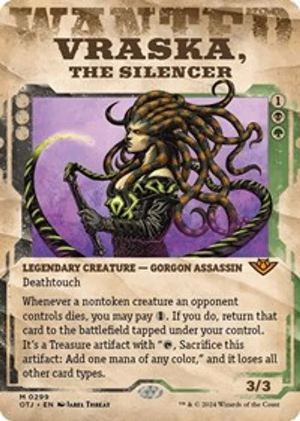 Vraska, the Silencer (Showcase) (Foil)