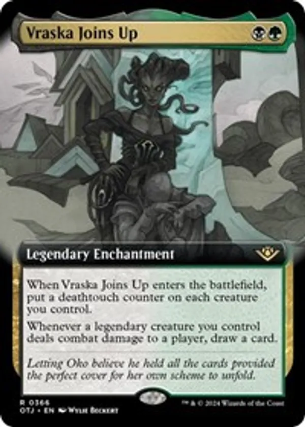 Vraska Joins Up (Extended Art) (Foil)