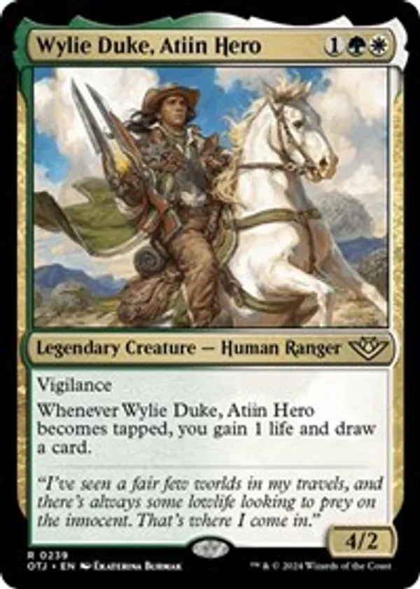 Wylie Duke, Atiin Hero (Foil)