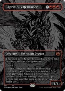 Capricious Hellraiser (Oil Slick Raised Foil) (Foil)