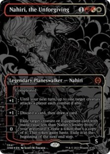 Nahiri, the Unforgiving (Oil Slick Raised Foil) (Foil)