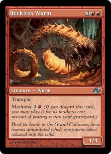 Reckless Wurm (Foil)