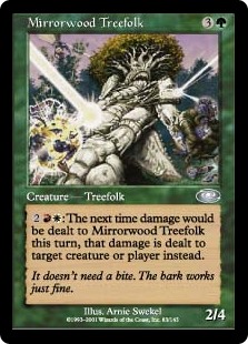 Mirrorwood Treefolk (Foil)