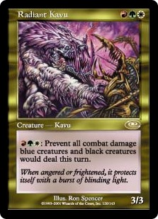 Radiant Kavu (Foil)