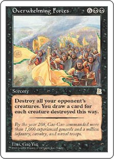 Overwhelming Forces Overwhelming Forces