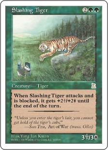 Slashing Tiger Slashing Tiger