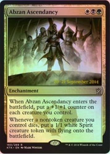 Abzan Ascendancy - Khans of Tarkir Prerelease Promo