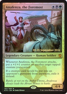Anafenza, the Foremost - Khans of Tarkir Prerelease Promo