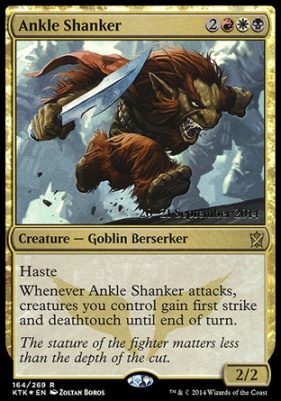 Ankle Shanker - Khans of Tarkir Prerelease Promo